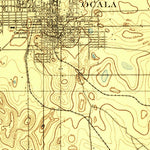 United States Geological Survey Ocala, FL (1895, 62500-Scale) digital map