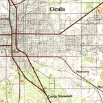 United States Geological Survey Ocala, FL (1978, 100000-Scale) digital map