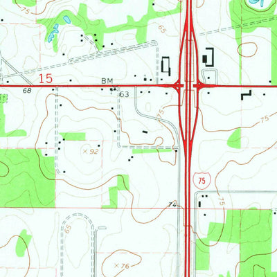 United States Geological Survey Ocala West, FL (1968, 24000-Scale) digital map