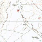 United States Geological Survey Ocate, NM (1994, 24000-Scale) digital map