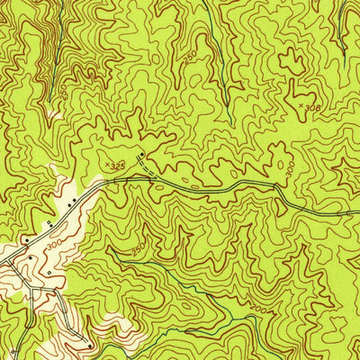 United States Geological Survey Occoquan, VA (1951, 24000-Scale) digital map