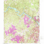 United States Geological Survey Occoquan, VA (1956, 24000-Scale) digital map