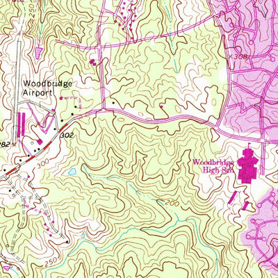 United States Geological Survey Occoquan, VA (1956, 24000-Scale) digital map
