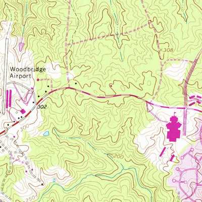 United States Geological Survey Occoquan, VA (1966, 24000-Scale) digital map