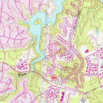 United States Geological Survey Occoquan, VA (1966, 24000-Scale) digital map
