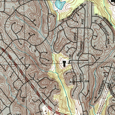 United States Geological Survey Occoquan, VA (1994, 24000-Scale) digital map