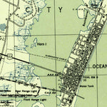 United States Geological Survey Ocean City, MD (1943, 31680-Scale) digital map