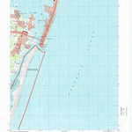United States Geological Survey Ocean City, MD (1998, 24000-Scale) digital map