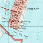 United States Geological Survey Ocean City, MD (1998, 24000-Scale) digital map