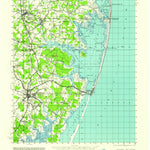 United States Geological Survey Ocean City, MD-DE (1942, 62500-Scale) digital map