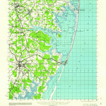 United States Geological Survey Ocean City, MD-DE (1961, 62500-Scale) digital map