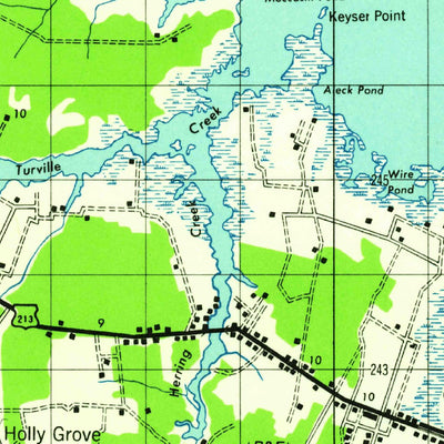 United States Geological Survey Ocean City, MD-DE (1961, 62500-Scale) digital map