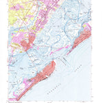 United States Geological Survey Ocean City, NJ (1952, 24000-Scale) digital map