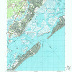 United States Geological Survey Ocean City, NJ (1994, 24000-Scale) digital map