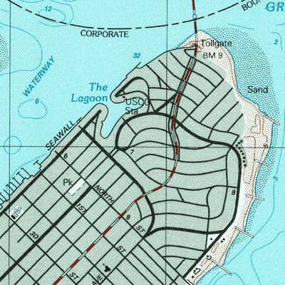 United States Geological Survey Ocean City, NJ (1994, 24000-Scale) digital map