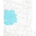 United States Geological Survey Ocean Lake, WY (1958, 24000-Scale) digital map