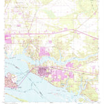United States Geological Survey Ocean Springs, MS (1954, 24000-Scale) digital map