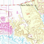 United States Geological Survey Ocean Springs, MS (1954, 24000-Scale) digital map