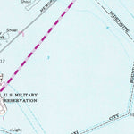 United States Geological Survey Ocean Springs, MS (1954, 24000-Scale) digital map