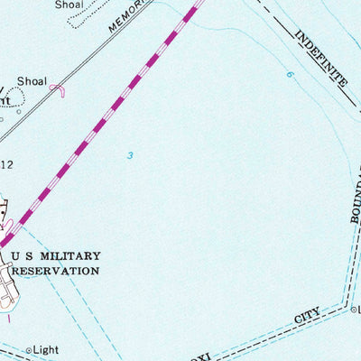 United States Geological Survey Ocean Springs, MS (1954, 24000-Scale) digital map
