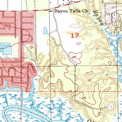 United States Geological Survey Ocean Springs, MS (1992, 24000-Scale) digital map