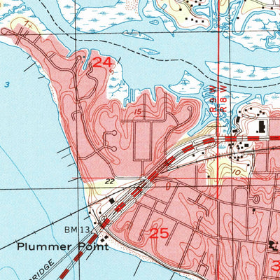 United States Geological Survey Ocean Springs, MS (1992, 24000-Scale) digital map
