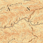 United States Geological Survey Oceana, WV-VA-KY (1893, 125000-Scale) digital map