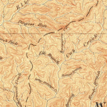 United States Geological Survey Oceana, WV-VA-KY (1893, 125000-Scale) digital map