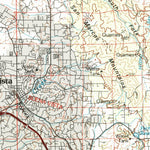 United States Geological Survey Oceanside, CA (1982, 100000-Scale) digital map