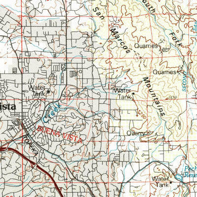 United States Geological Survey Oceanside, CA (1982, 100000-Scale) digital map
