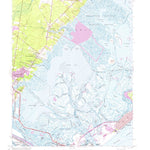 United States Geological Survey Oceanville, NJ (1952, 24000-Scale) digital map