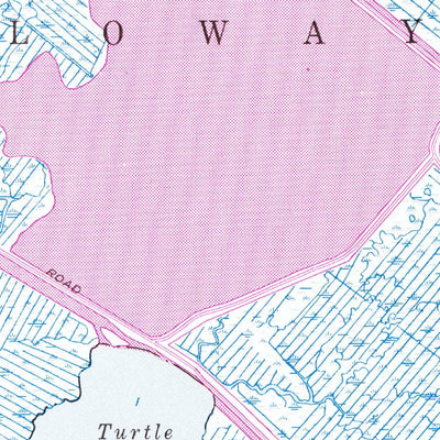United States Geological Survey Oceanville, NJ (1952, 24000-Scale) digital map