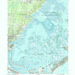 United States Geological Survey Oceanville, NJ (1989, 24000-Scale) digital map