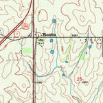 United States Geological Survey Ocheltree, KS (1991, 24000-Scale) digital map