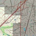 United States Geological Survey Ocheltree, KS (1991, 24000-Scale) digital map