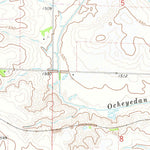 United States Geological Survey Ocheyedan, IA-MN (1972, 24000-Scale) digital map