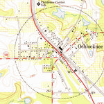 United States Geological Survey Ochlocknee, GA (1974, 24000-Scale) digital map