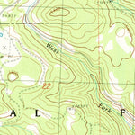 United States Geological Survey Ochoco Butte, OR (1990, 24000-Scale) digital map