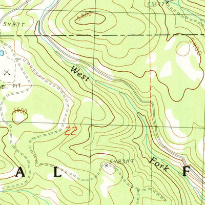 United States Geological Survey Ochoco Butte, OR (1990, 24000-Scale) digital map