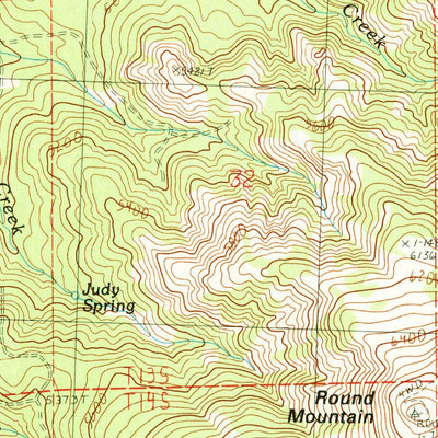 United States Geological Survey Ochoco Butte, OR (1990, 24000-Scale) digital map