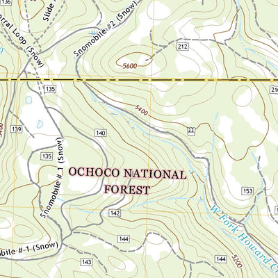 United States Geological Survey Ochoco Butte, OR (2020, 24000-Scale) digital map