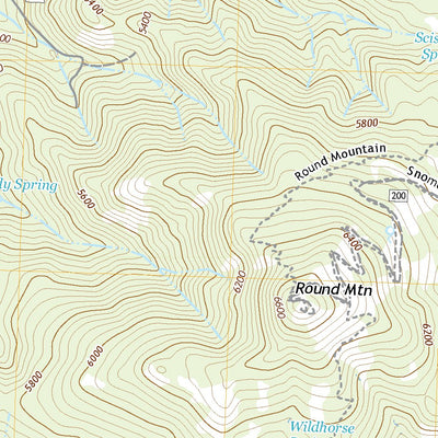 United States Geological Survey Ochoco Butte, OR (2020, 24000-Scale) digital map