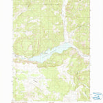 United States Geological Survey Ochoco Reservoir, OR (1990, 24000-Scale) digital map