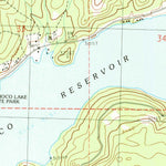 United States Geological Survey Ochoco Reservoir, OR (1990, 24000-Scale) digital map