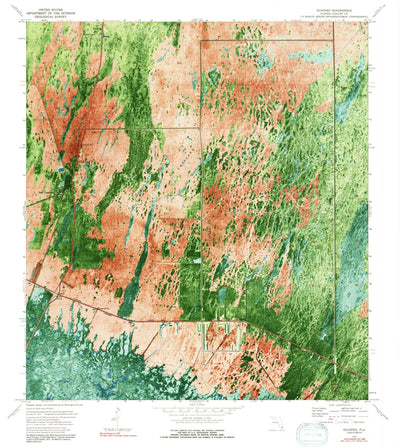 United States Geological Survey Ochopee, FL (1972, 24000-Scale) digital map