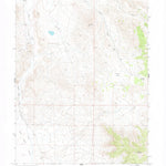 United States Geological Survey Ochre Mountain, UT (1973, 24000-Scale) digital map