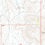 United States Geological Survey Ochre Mountain, UT (1973, 24000-Scale) digital map