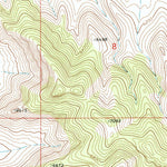 United States Geological Survey Ochre Mountain, UT (1973, 24000-Scale) digital map