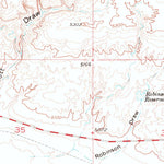 United States Geological Survey Ocla Draw, WY (1952, 24000-Scale) digital map