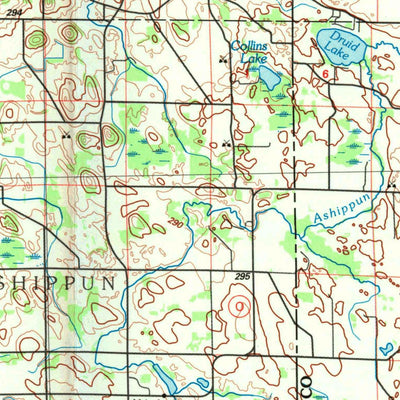 United States Geological Survey Oconomowoc, WI (1991, 100000-Scale) digital map
